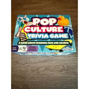 Pop Culture Trivia Game - Fun Game About Fashions Fads Crazes Ages 12+ Outset
